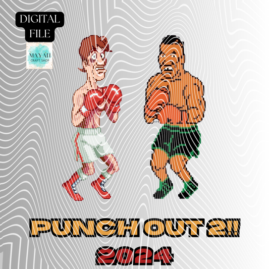 punch out 2!! PNG file. -Mayan Sub Shop