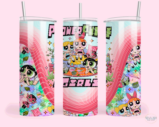 Puff Girls Tumbler - Mayan Sub Shop