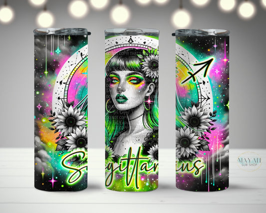 Sagittarius tumbler. -Mayan Sub Shop