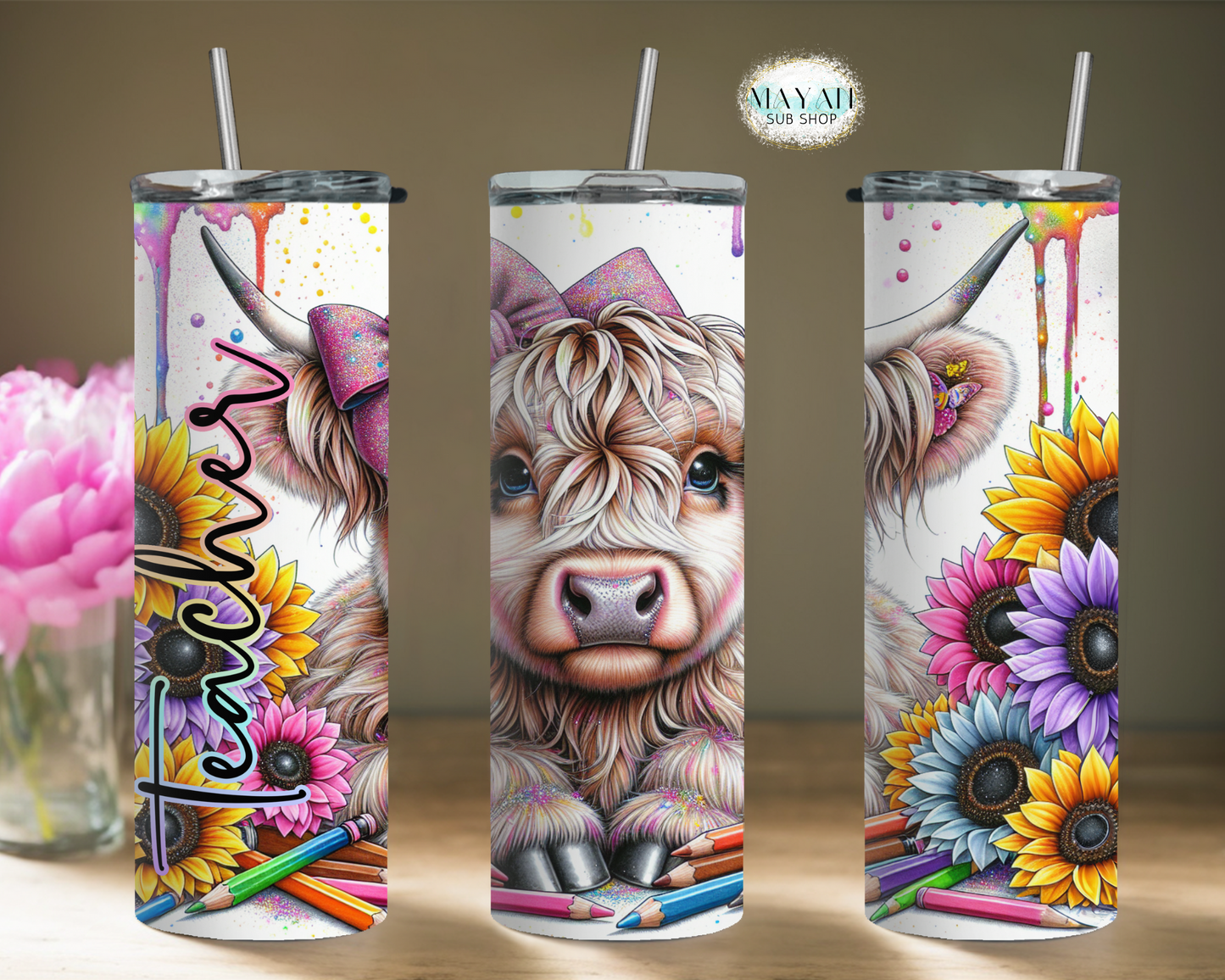 Teacher Highland Tumbler