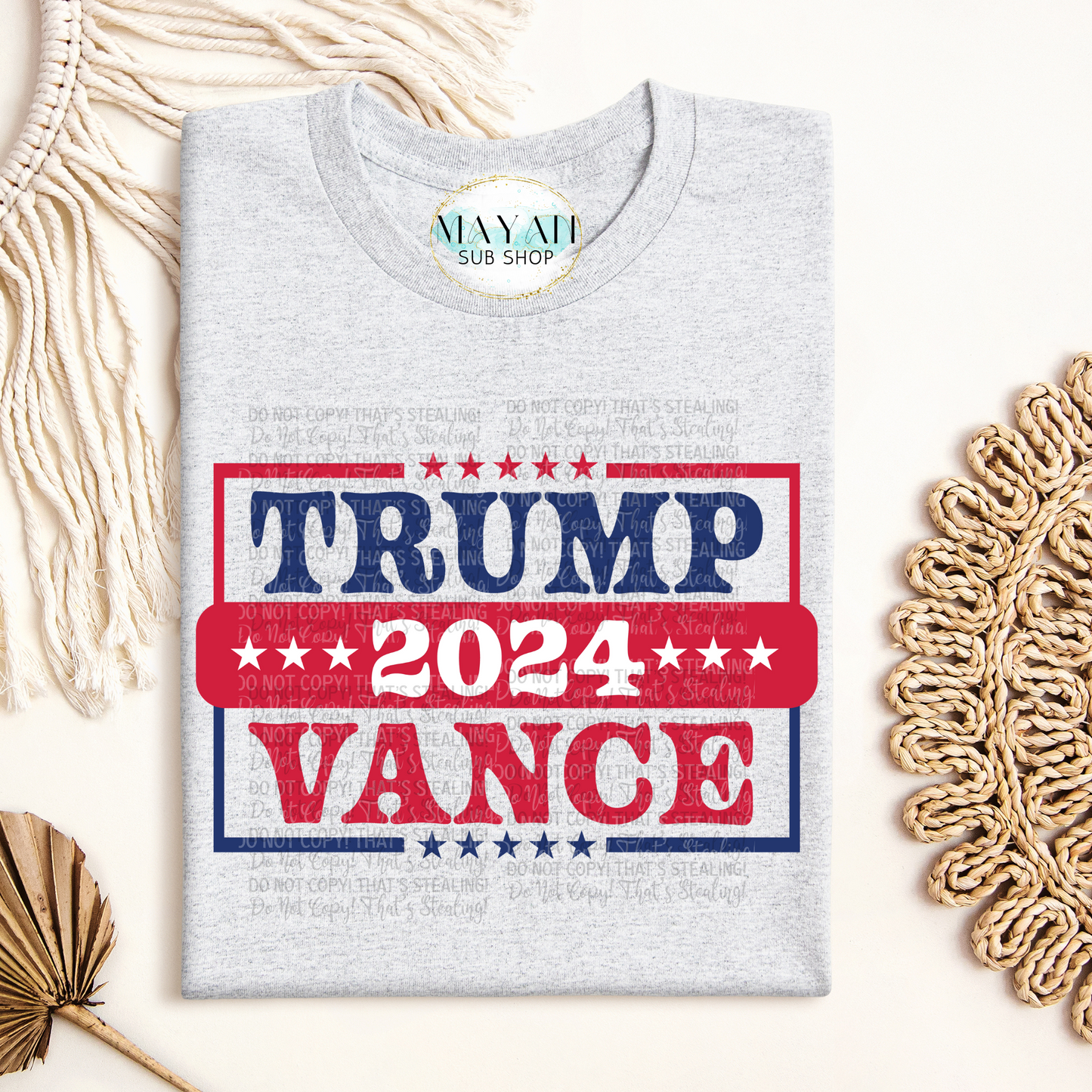 Trump 2024 Vance R/B Shirt