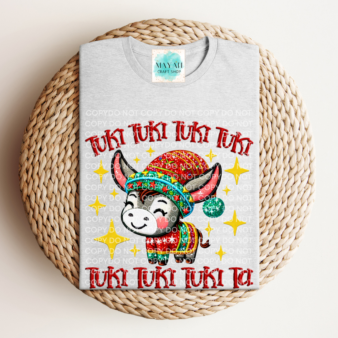 Tuki tuki ash grey shirt. -Mayan Craft Shop