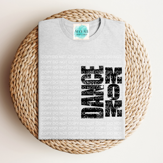 Dance mom white shirt. -Mayan Craft Shop