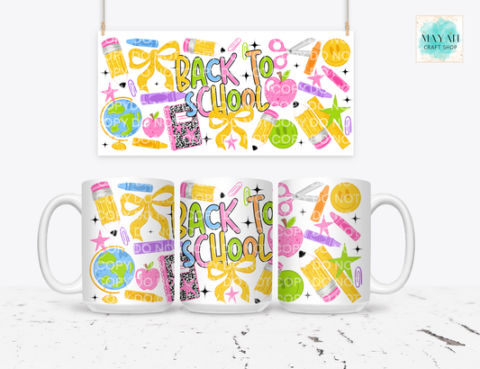 Back to school mug.