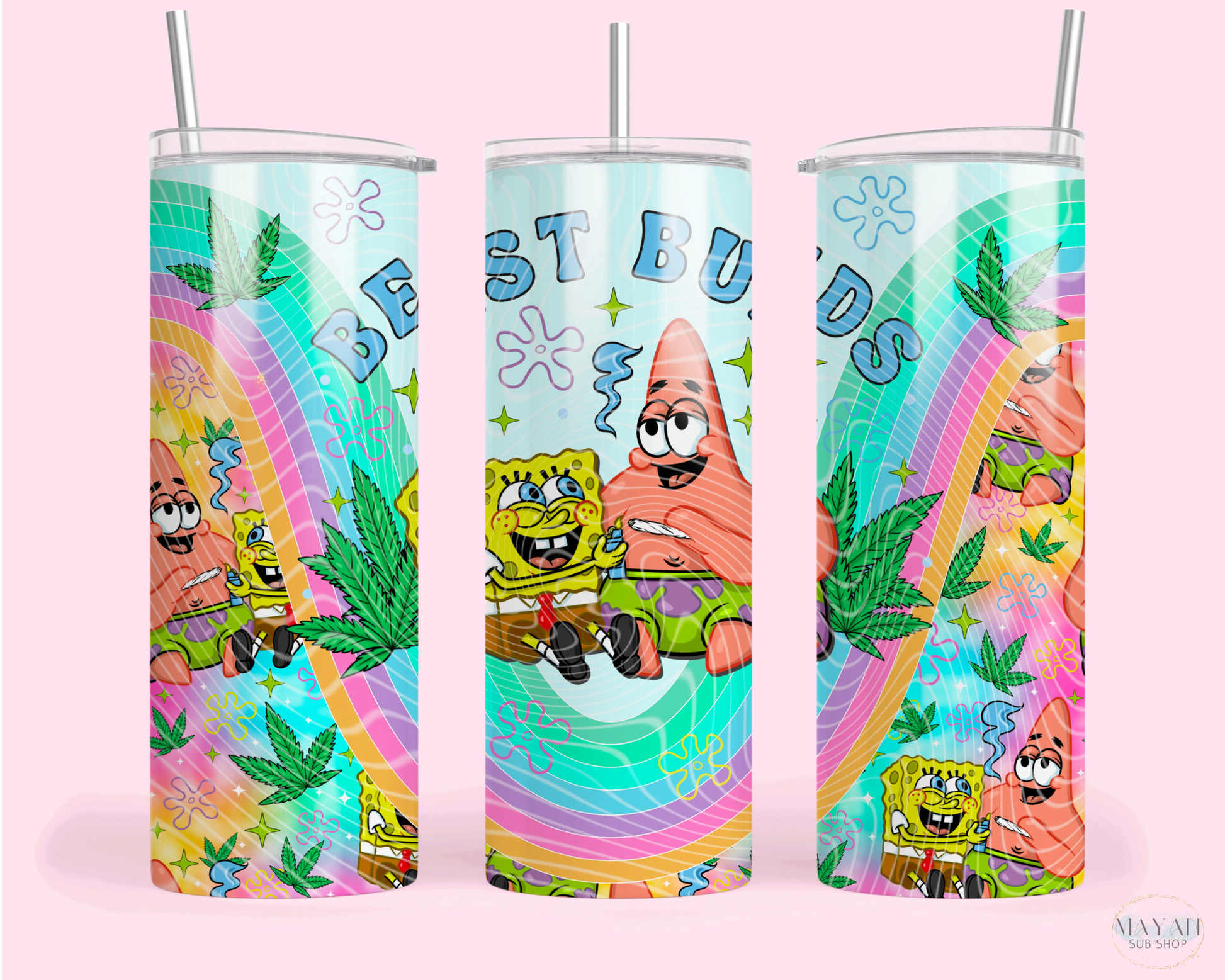 Best Buds Tumbler - Mayan Sub Shop