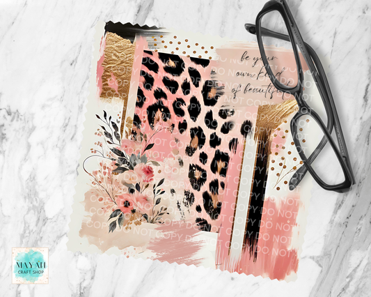 be your own kind of beautiful lens cloth cleaner.