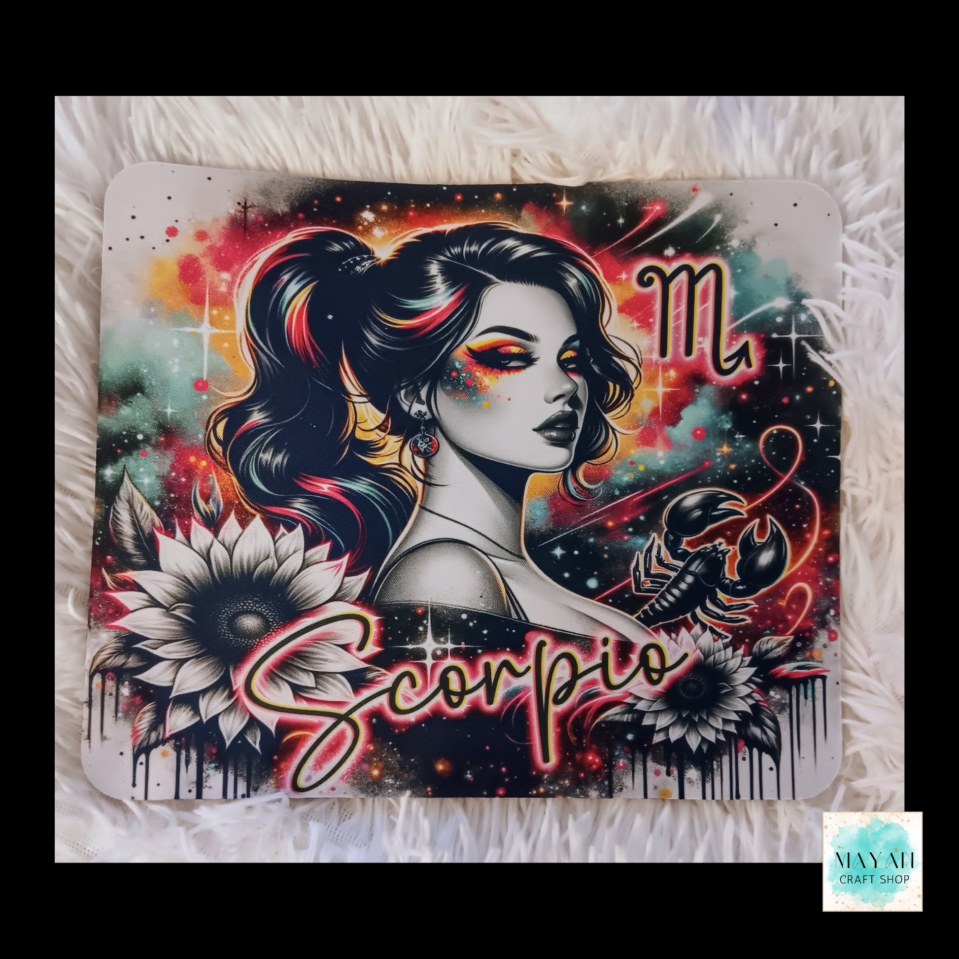 Scorpio Mouse Pad - Mayan Craft Shop