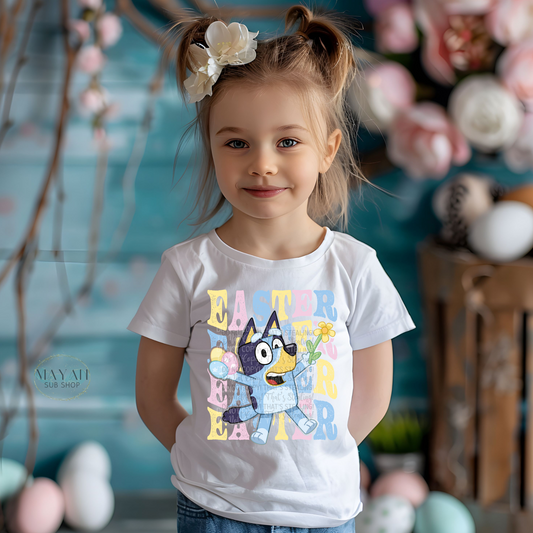 Easter Dog Kid Shirt - Mayan Sub Shop