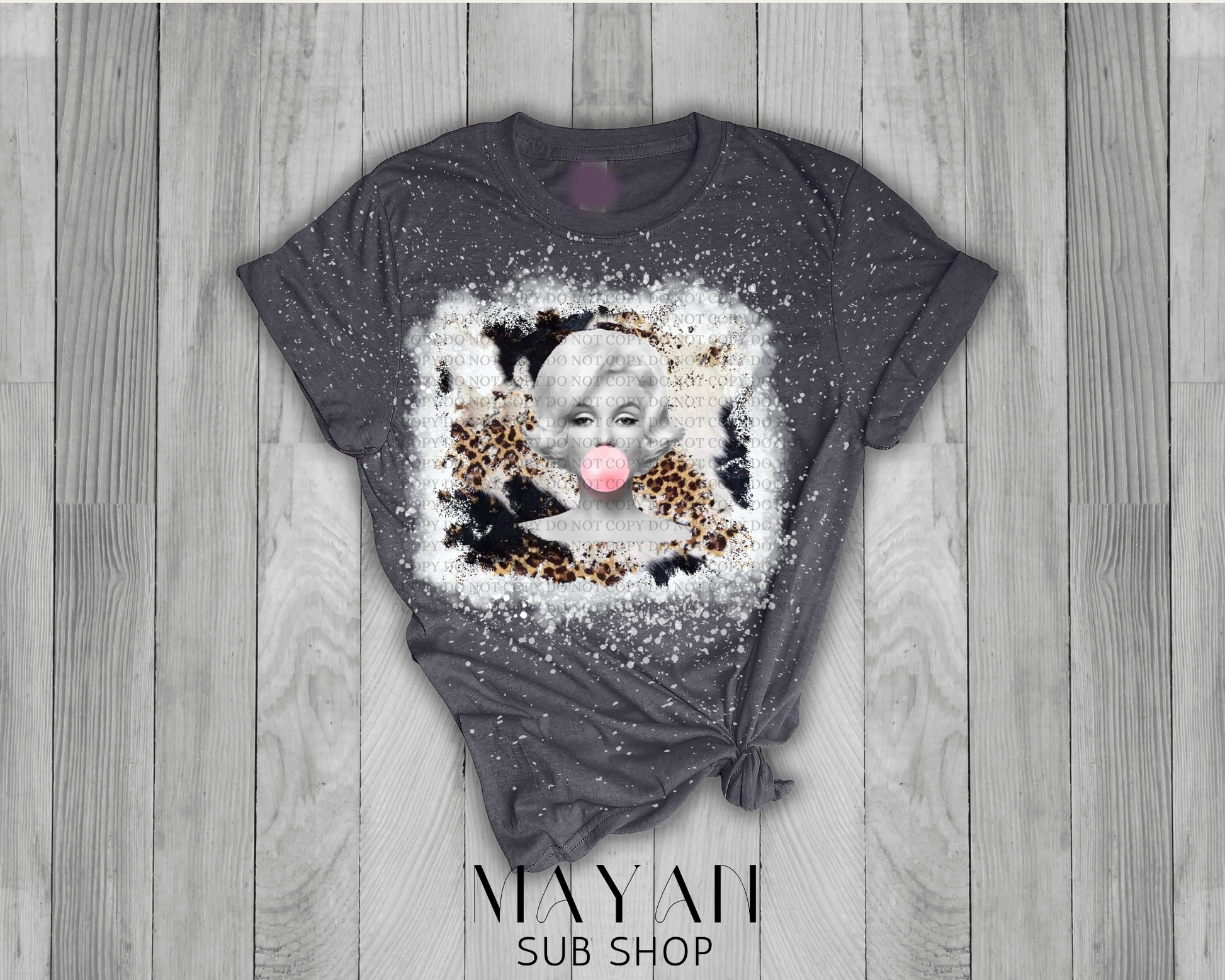 Vintage Marilyn Monroe Bleached Shirt - Mayan Sub Shop