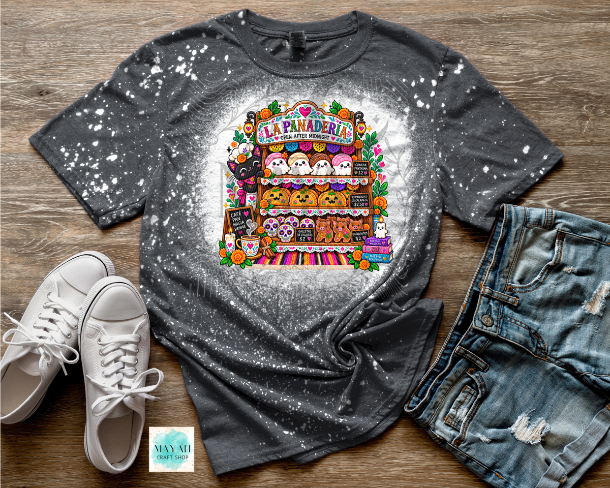 La panaderia heather charcoal bleached shirt.