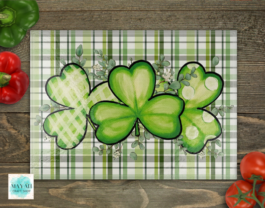 Clover cutting board.
