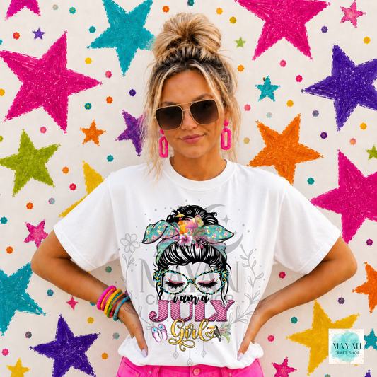 July girl shirt.