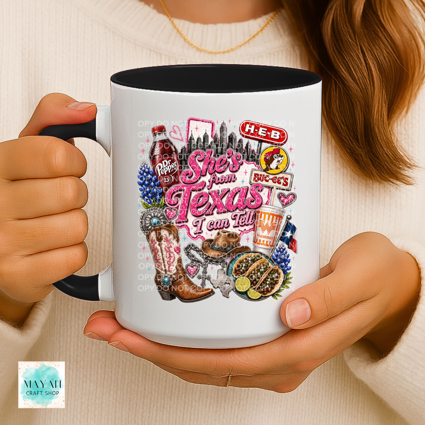 She's From Texas Mug