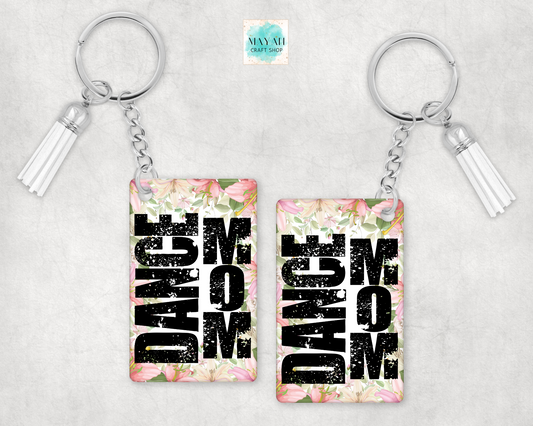 Dance mom key chain. -Mayan Craft Shop