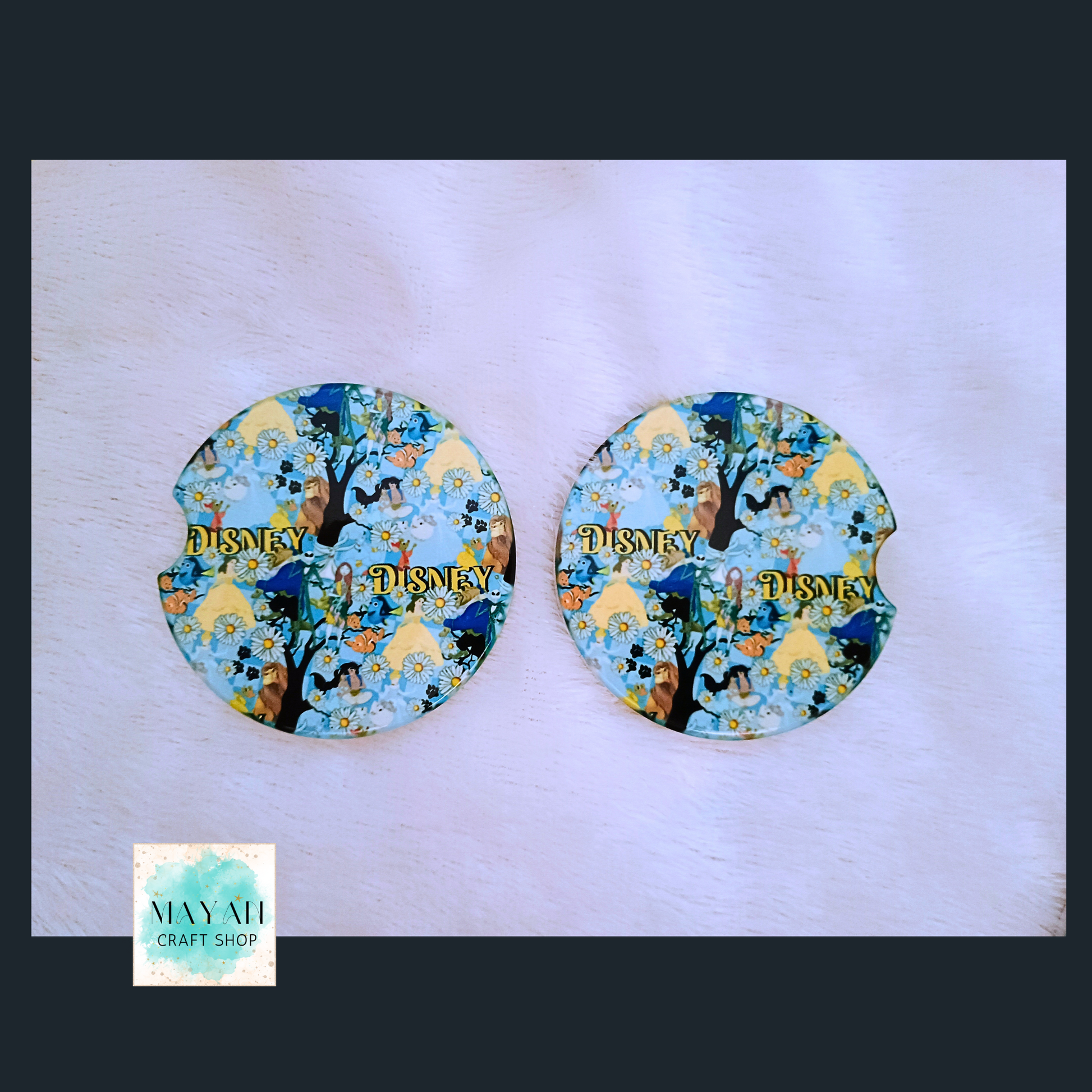 In My Disney Era Car Coasters - Mayan Craft Shop