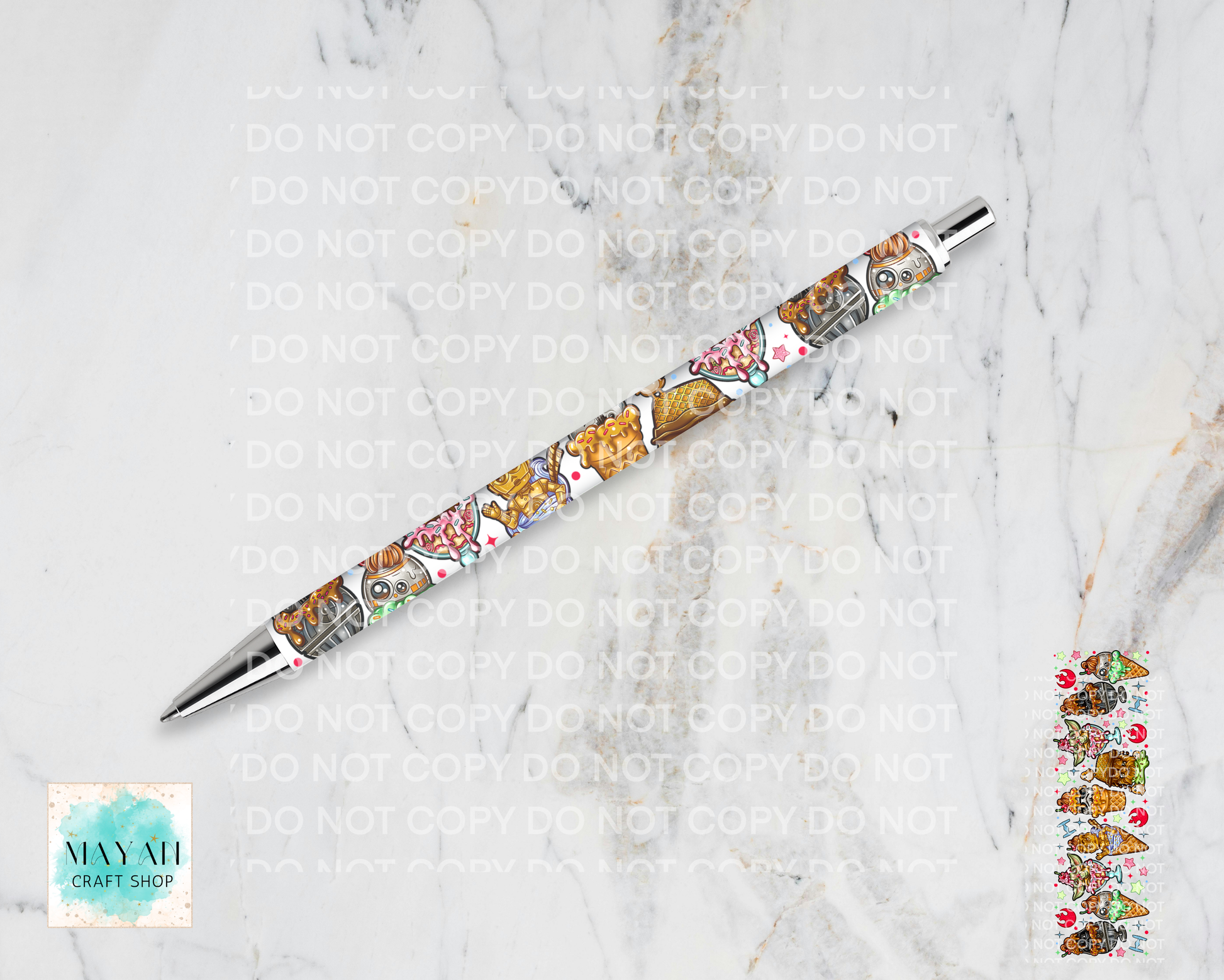 ice cream wars pen. Mayan Craft Shop