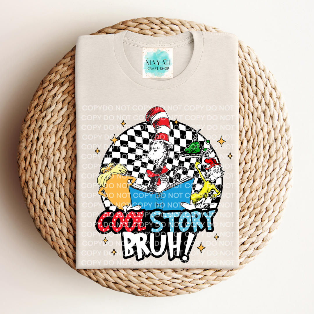 Cool story bruh heather dust shirt. -Mayan Craft Shop