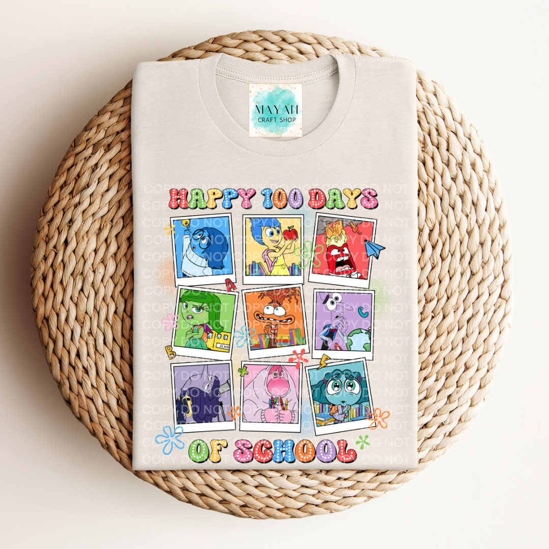 Happy 100 days heather dust shirt. -Mayan Craft Shop