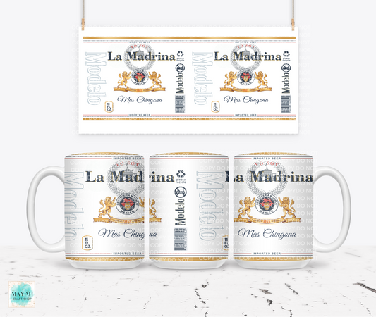 La madrina mug. -Mayan Craft Shop