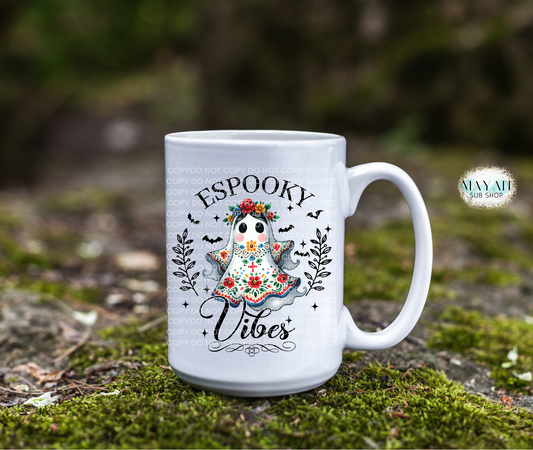 Espooky vibes coffee mug -Mayan Sub Shop