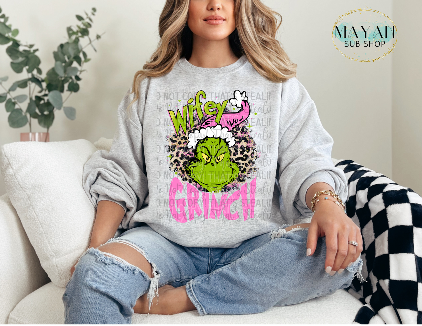 Wifey Mean One Sweatshirt - Mayan Sub Shop