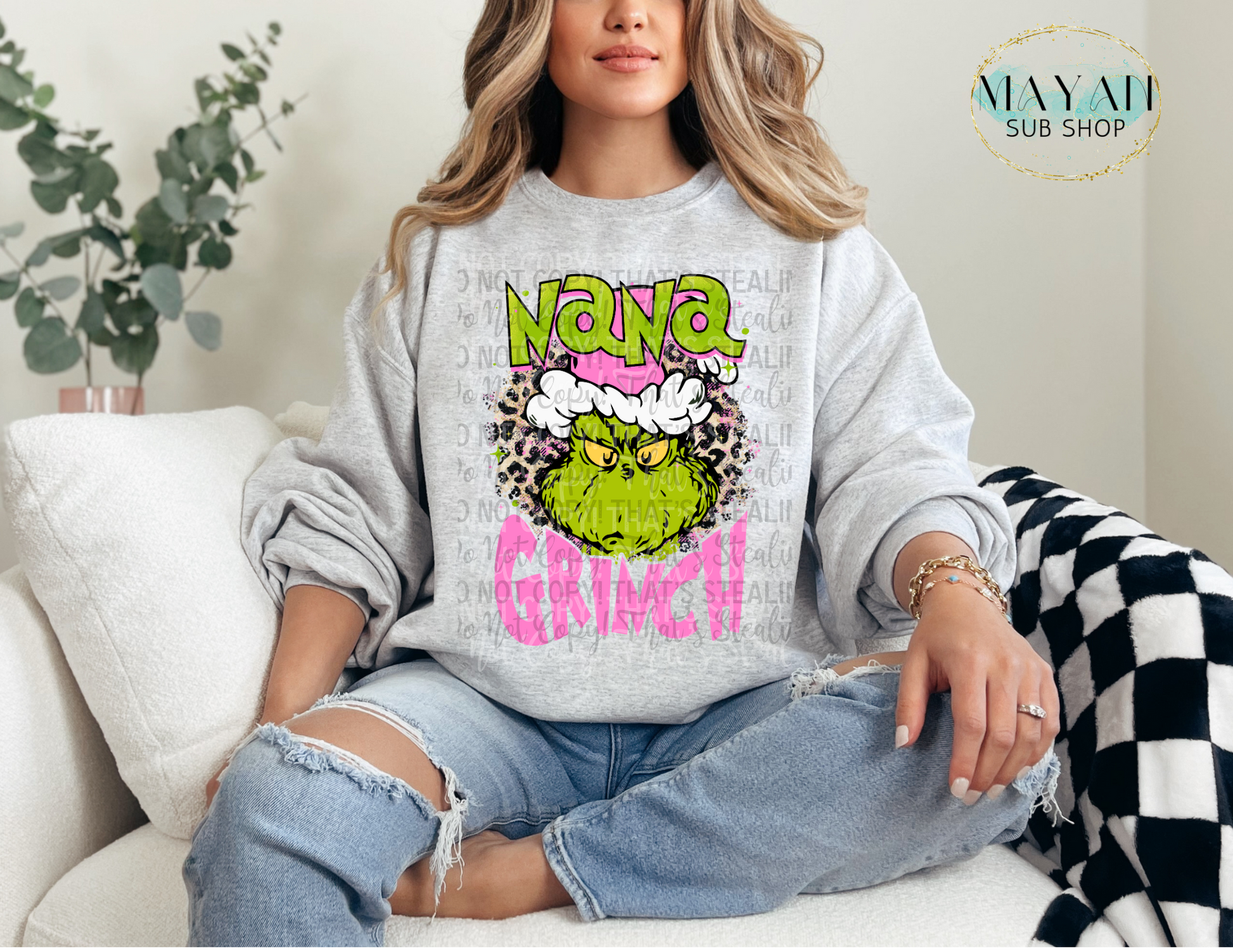 Nana Mean One Sweatshirt - Mayan Sub Shop