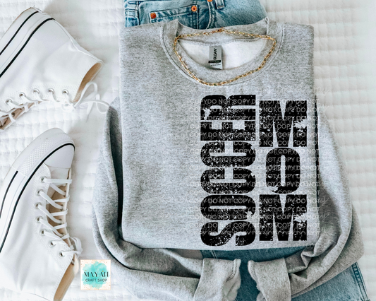 Soccer mom sweatshirt. -Mayan Craft Shop