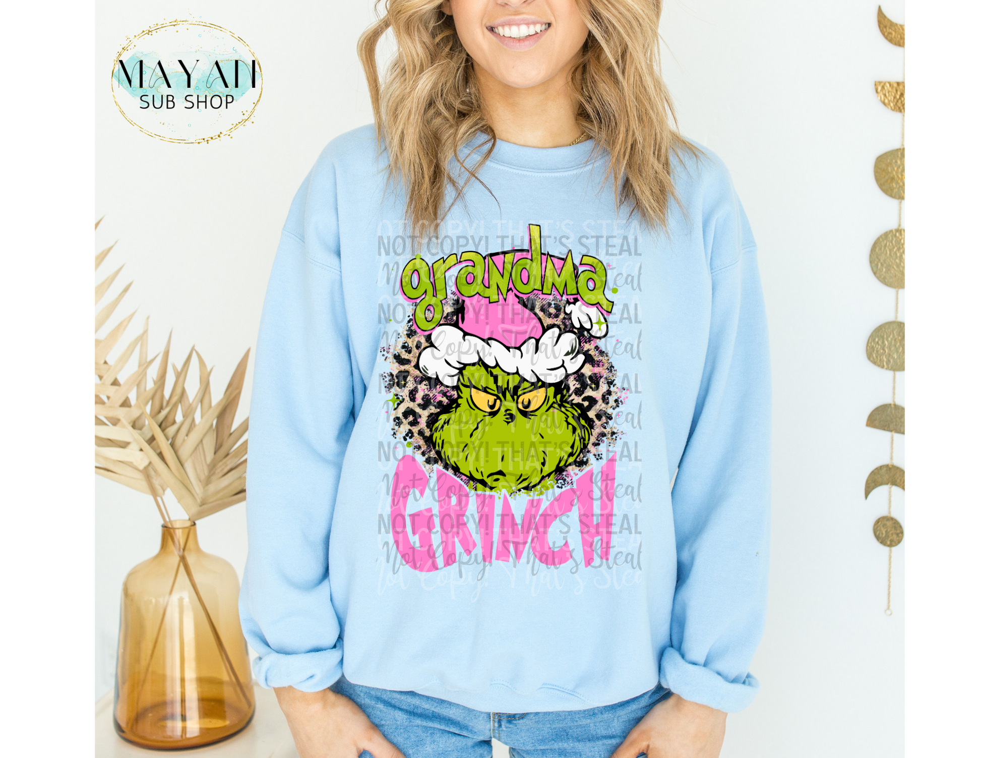 Grandma Mean One Sweatshirt - Mayan Sub Shop