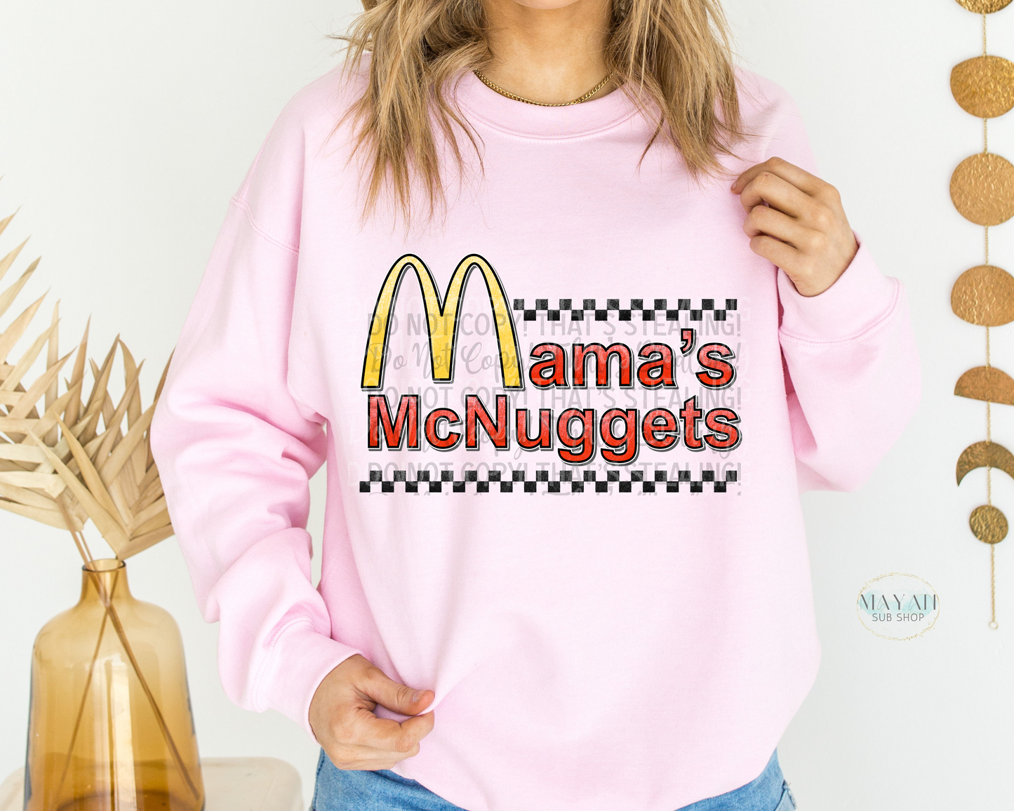 Mama's Nuggets Sweatshirt - Mayan Sub Shop