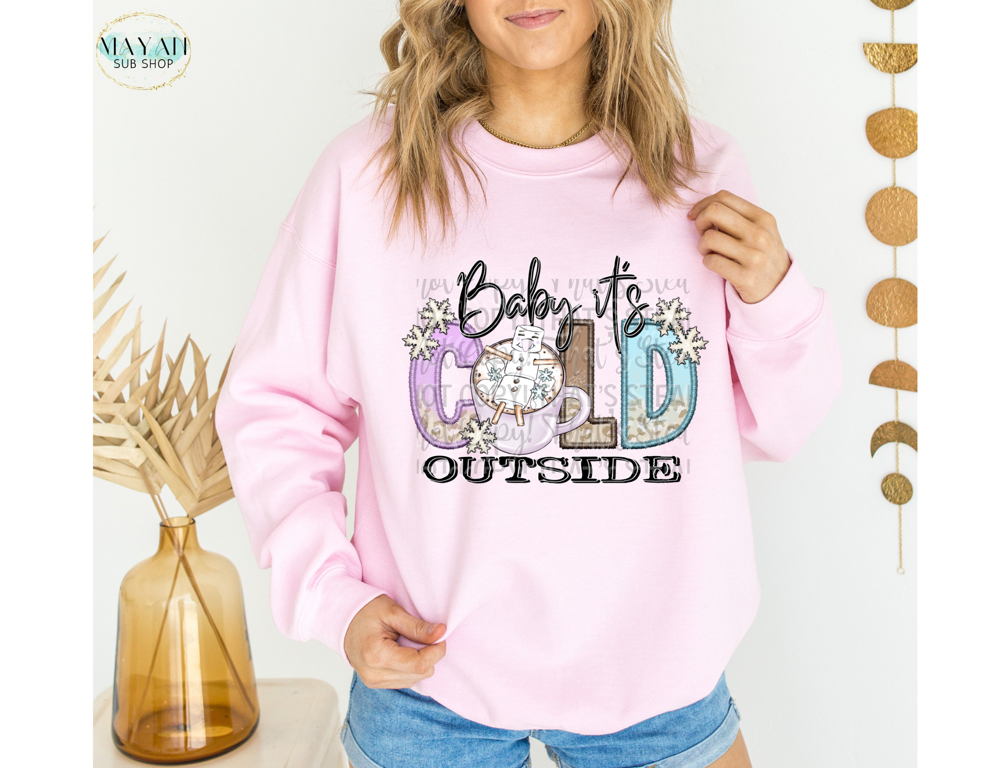 Cold Outside Sweatshirt - Mayan Sub Shop