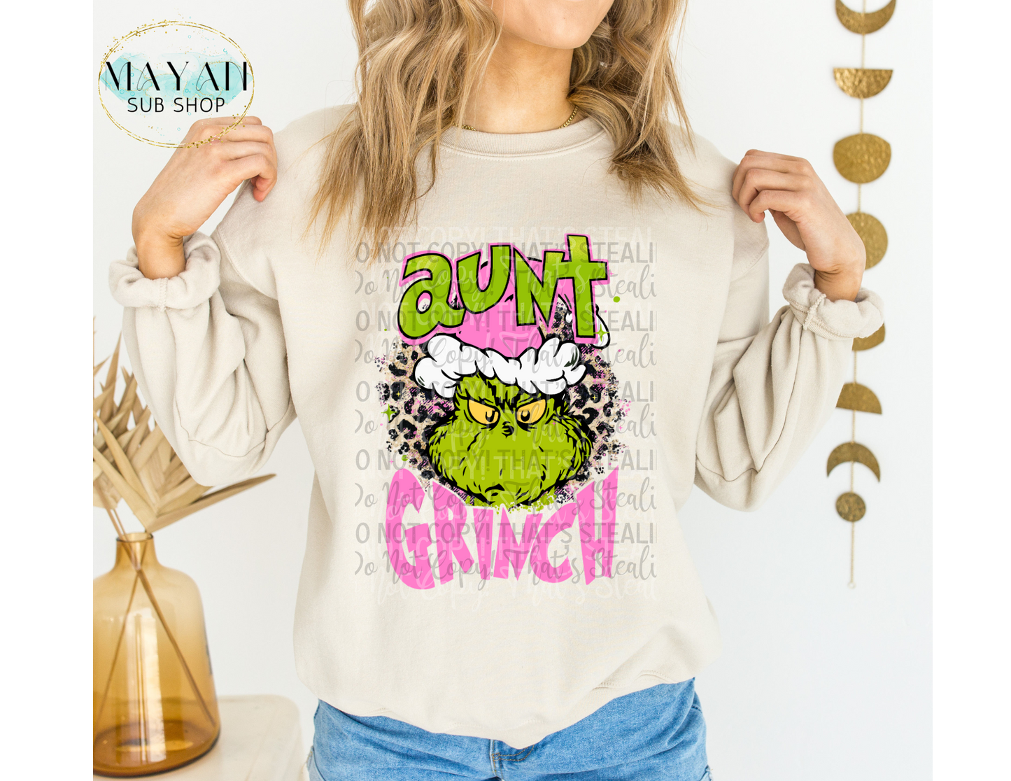 Aunt Mean One Sweatshirt - Mayan Sub Shop