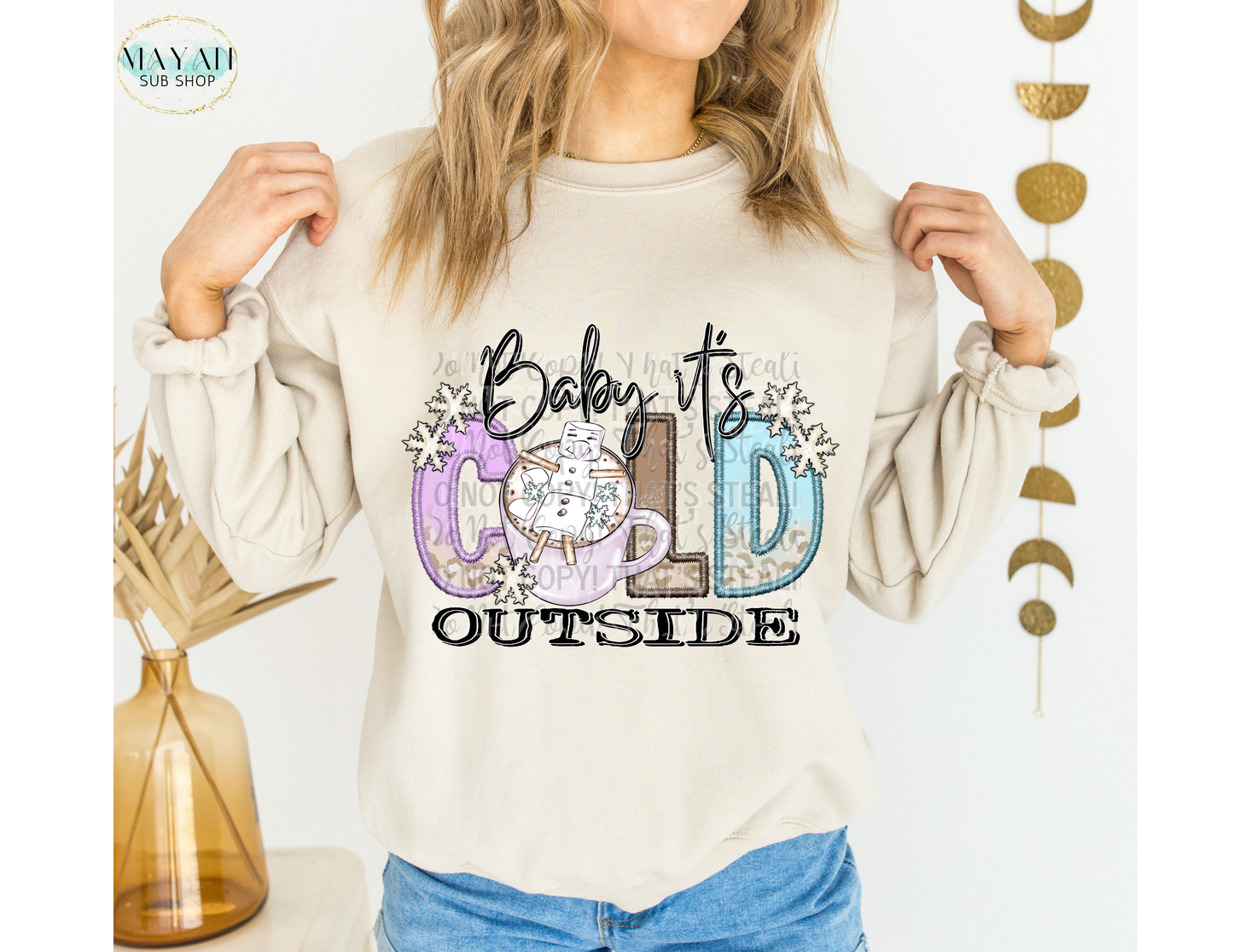 Cold Outside Sweatshirt - Mayan Sub Shop