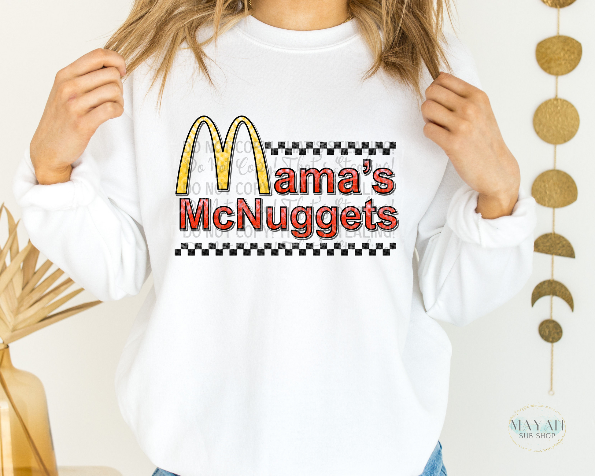 Mama's Nuggets Sweatshirt - Mayan Sub Shop