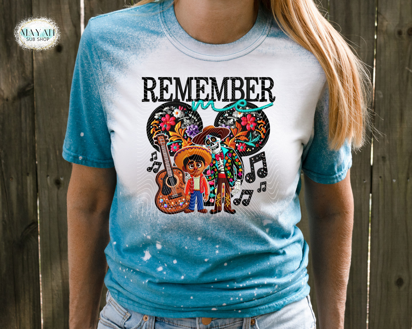 Remember me heather galapagos bleached tee. -Mayan Sub Shop