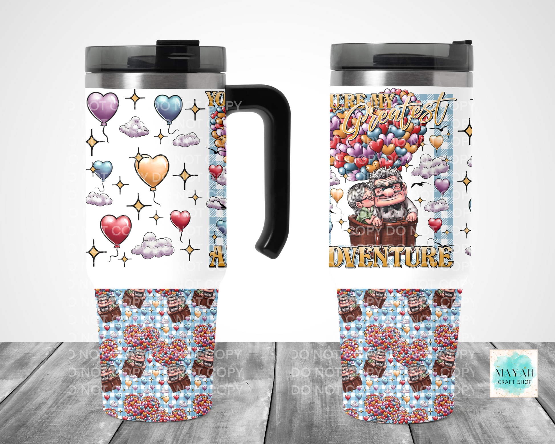 greatest adventure 40 oz tumbler.