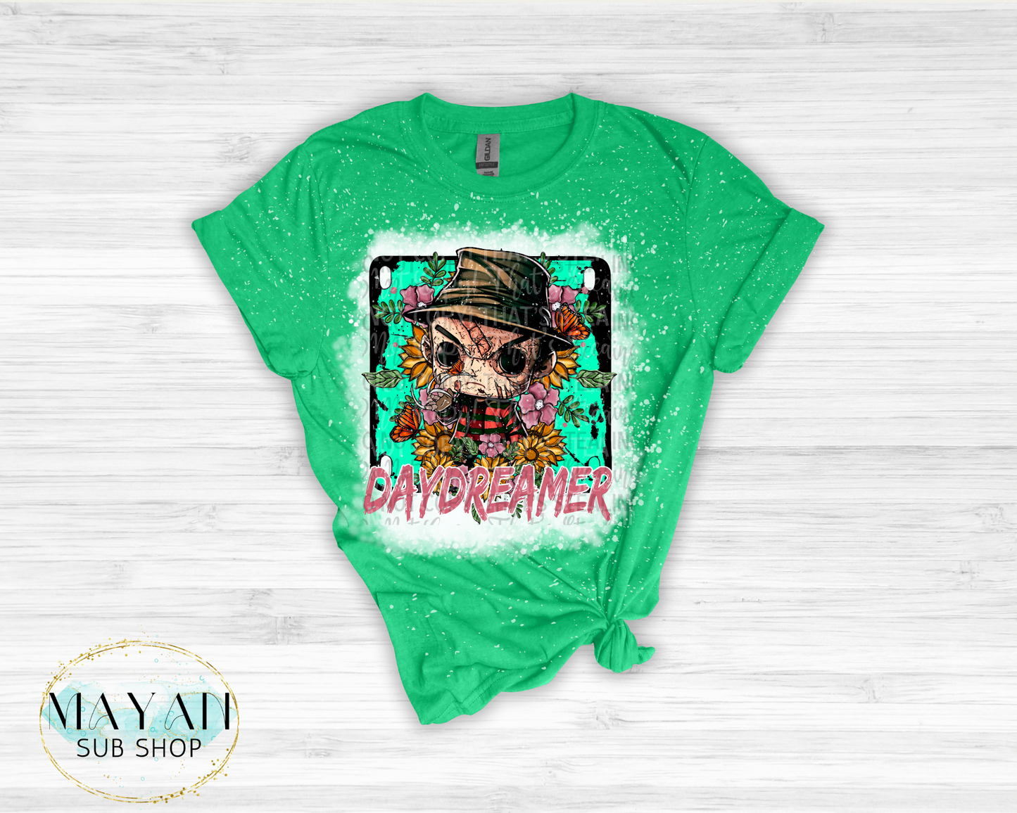 Daydreamer Bleached Shirt - Mayan Sub Shop