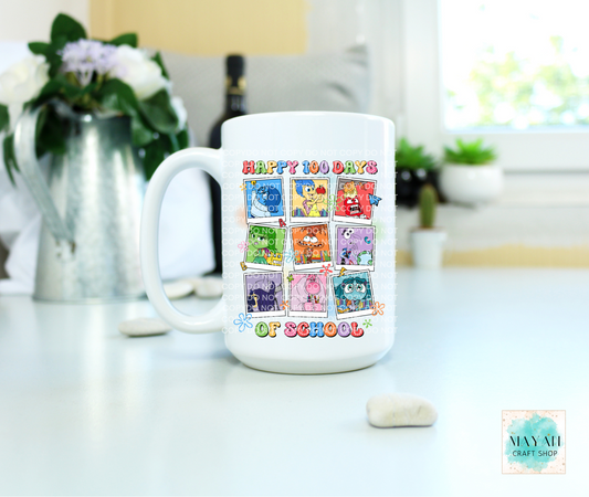 Happy 100 days coffee mug. -Mayan Craft Shop