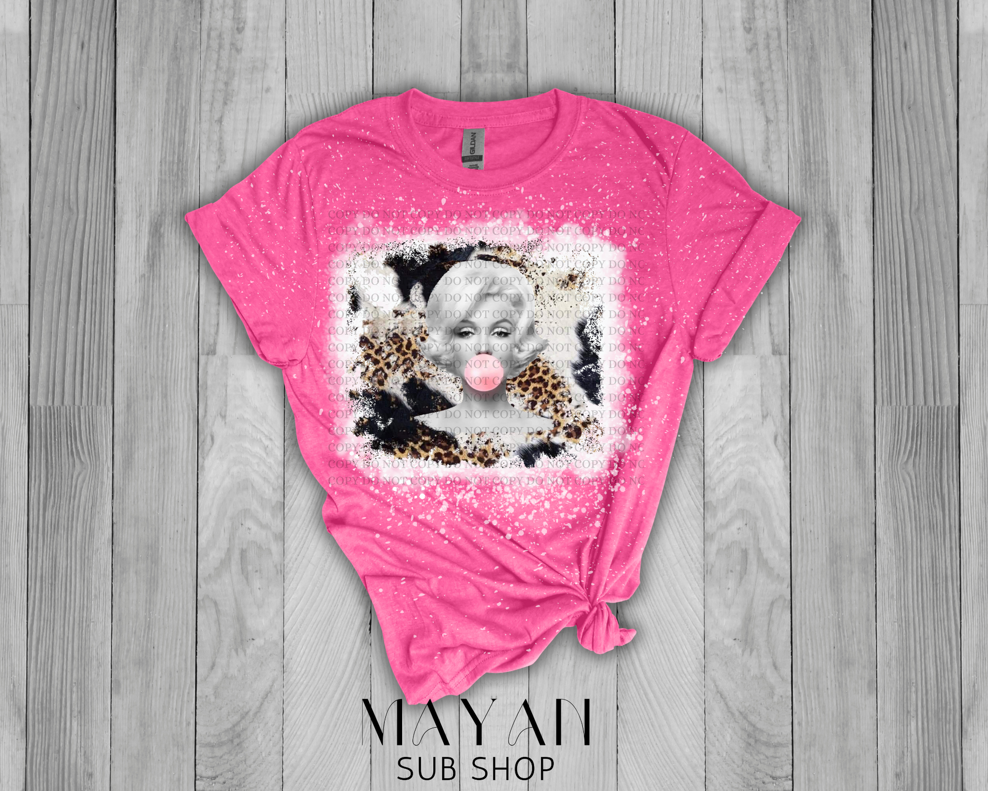 Vintage Marilyn Monroe heather heliconia bleached shirt. - Mayan Sub Shop