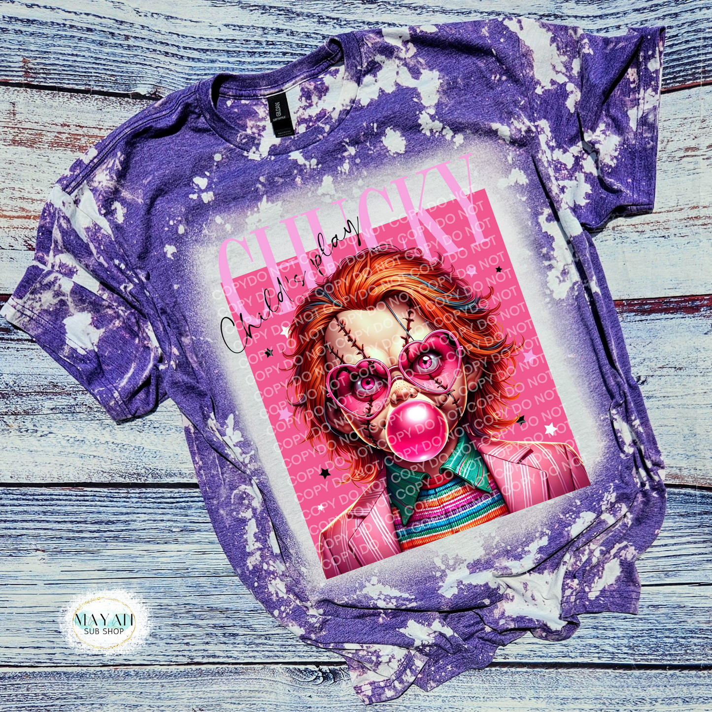 Chucky Bleached Tee