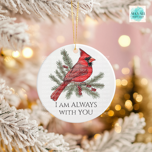 I am always with you ornament. -Mayan Craft Shop