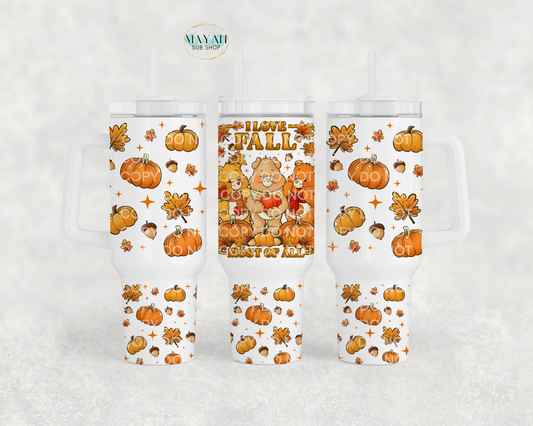 I love Fall 40 OZ tumbler. -Mayan Sub Shop