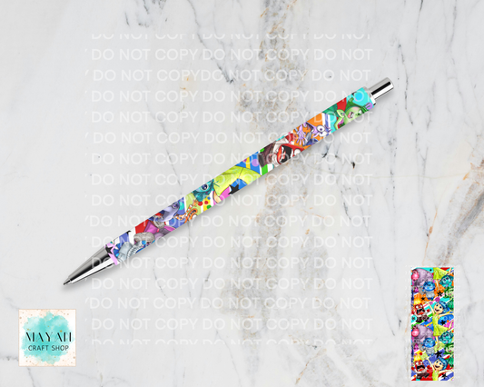In my emotions pen.