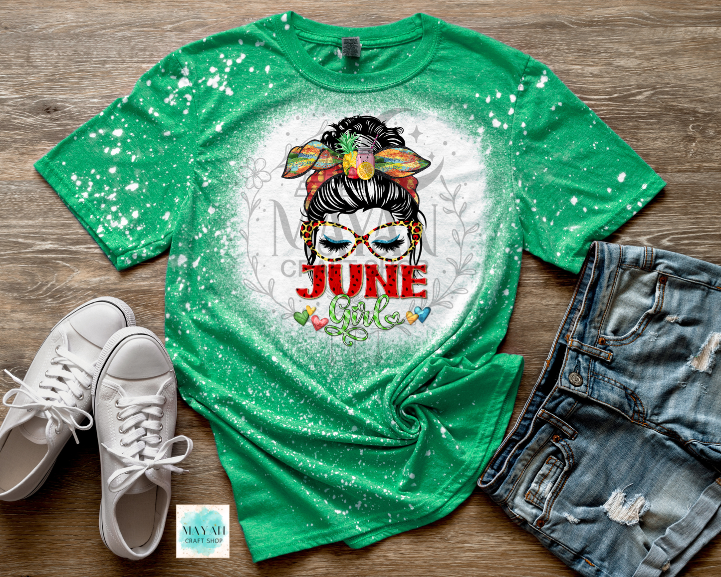 June Girl Bleached Shirt
