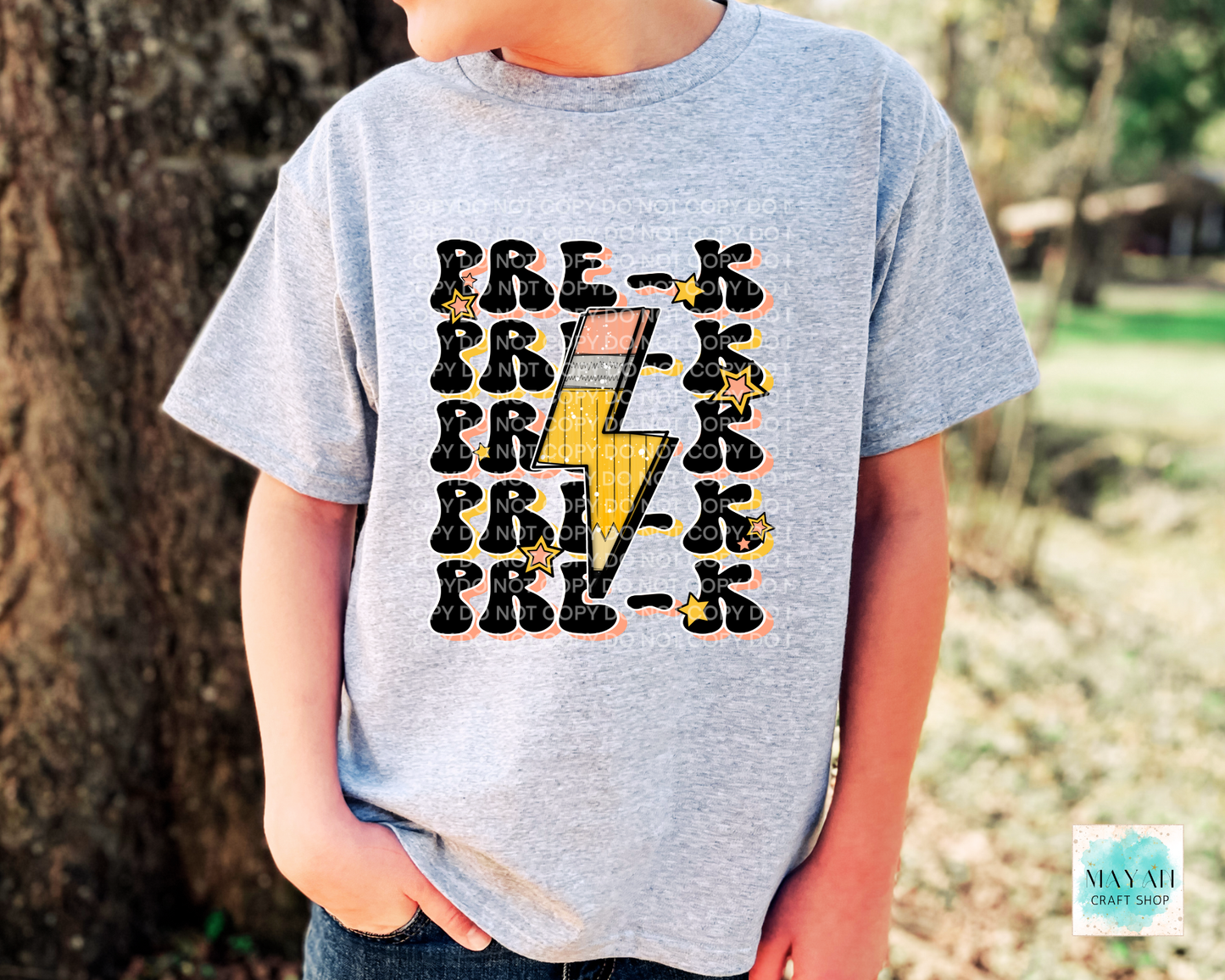 Pre-K Retro Kids Shirt
