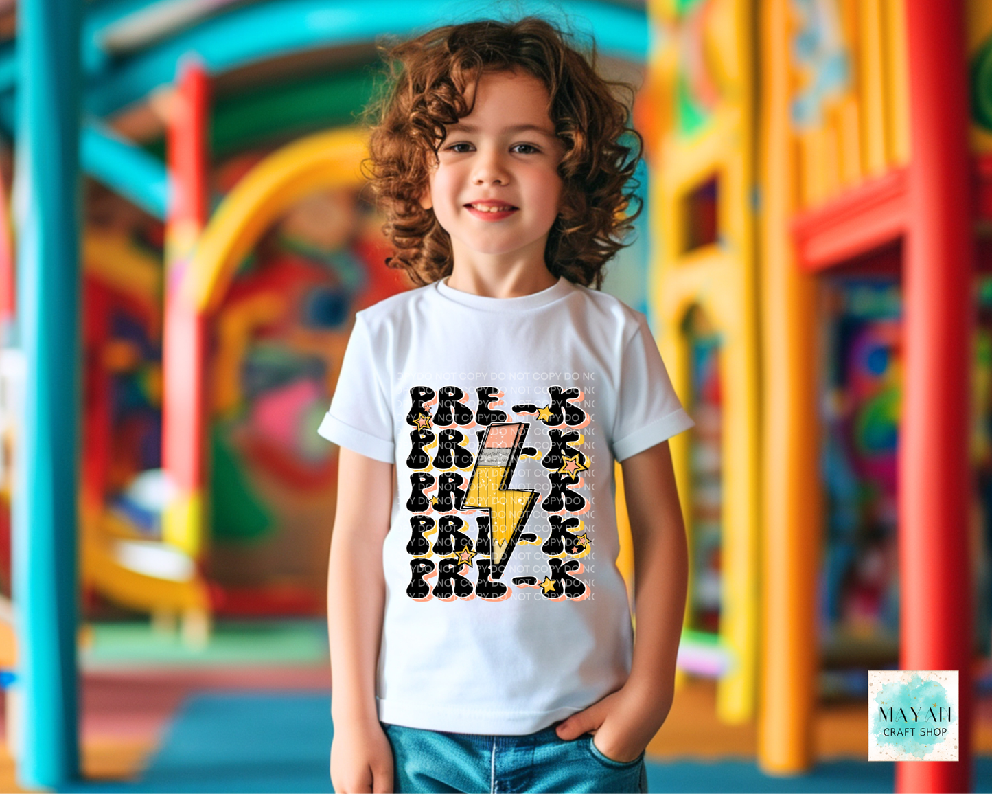 Pre-K Retro Kids Shirt