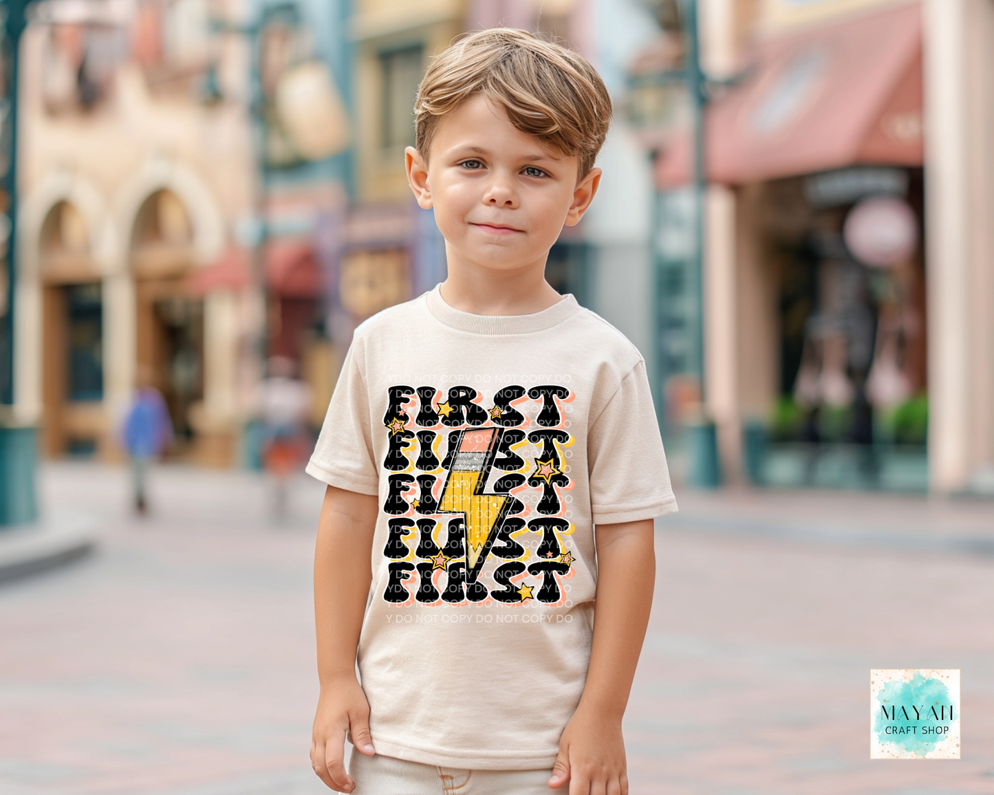 First Retro Kids Shirt