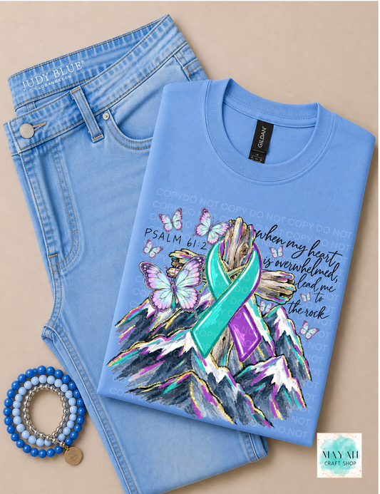 Lead me to the rock DTF shirt.