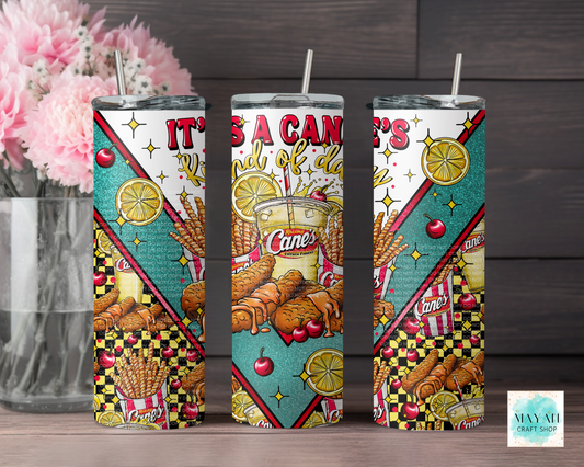 Lemonade day tumbler. -Mayan Craft Shop