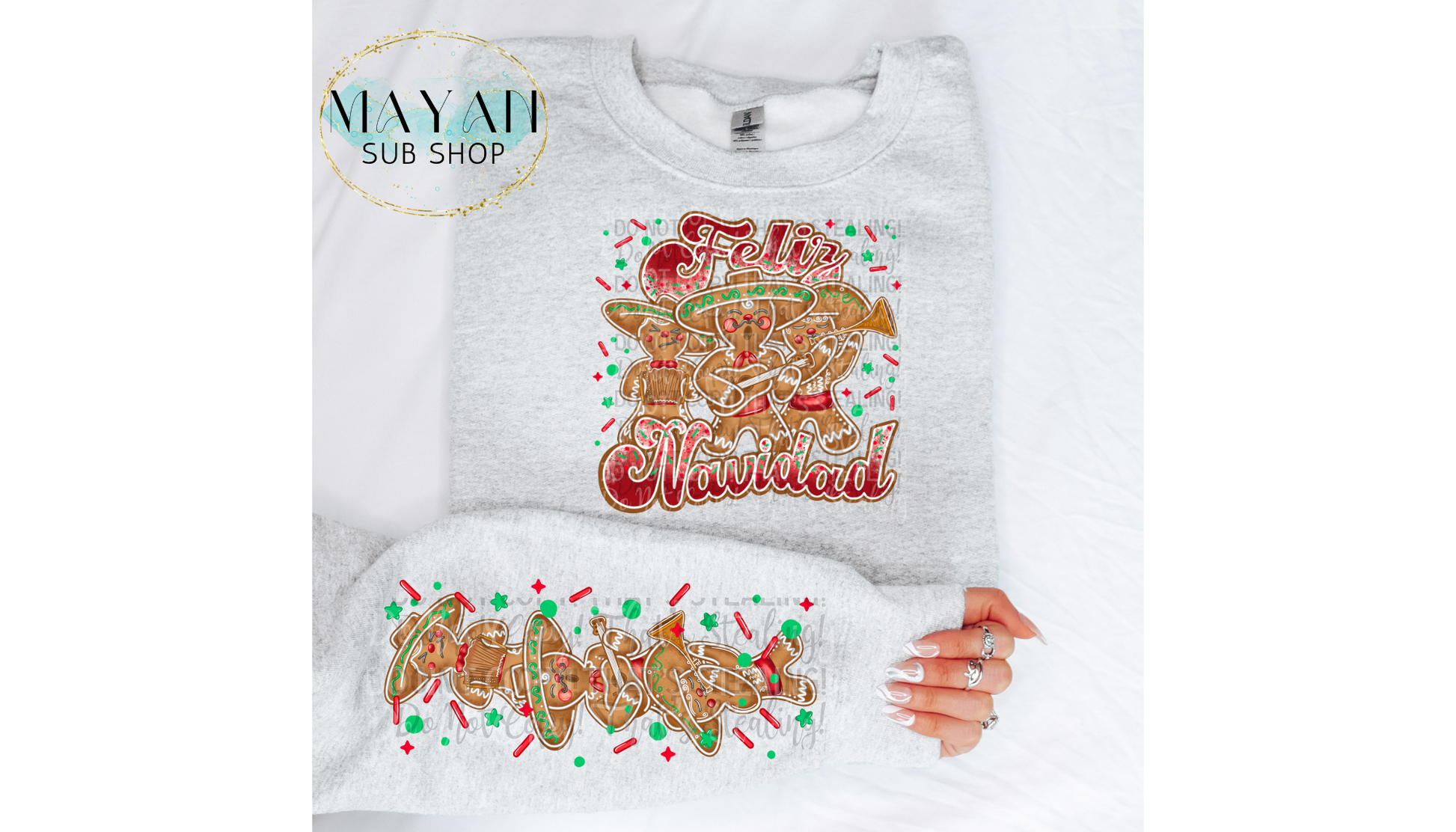 Feliz Navidad Sweatshirt - Mayan Sub Shop