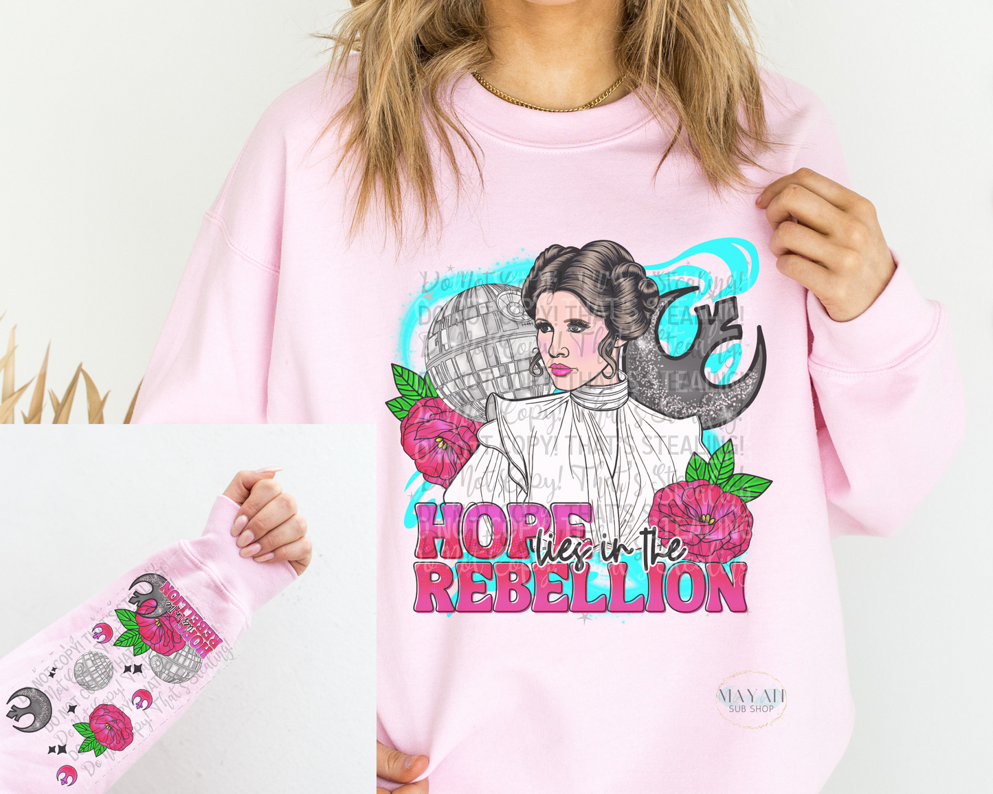 Rebellion sweatshirt. -Mayan Sub Shop